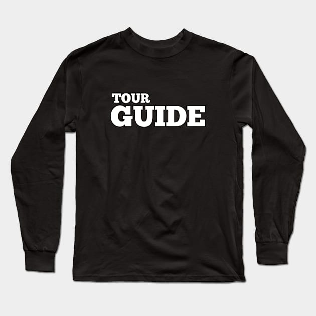 Tour guide Long Sleeve T-Shirt by Menu.D